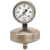 Manometru cu capsula din Inox siguranta la suprapresiuni  -
