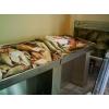 Masa din inox pentru prezentare peste