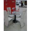 Masa sticla rotunda T080