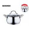 Oala din inox cu capac din sticla termorezistenta BERGNER BG