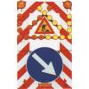 Panou pentru lucrari cu lampi  - Indicatoare rutiere