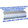 Perdele aer cu incalzire cu ventilatoare centrifugale - Perd
