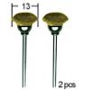 Perii din bronz slefuire curatare D13 mm 2 buc P28963