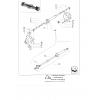 Pivot superior pivot inferior pentru buldoexcavator