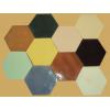 Placi din ceramica hexagonale multicolore - Placi Din Cerami
