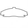 Placute de frana Bendix MRD731 fata - Cadillac