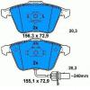 Placute frana Bendix mkd 1111 aiq