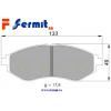 Placute frana punte fata Chevrolet Daewoo - WVA 23974