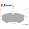Placute frana spate Mercedes Sprinter 3 t VW LT - WVA 23021