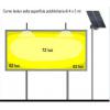 Proiector cu LED pentru panouri de publicitate