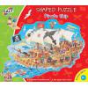 Puzzle Shaped Puzzle Pirate Ship - Corabia piratilor  - Puz