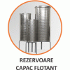 Rezervor din inox cu capac flotant pentru vin - 315 litri