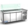 Salatiera refrigerata 3 usi si vitrina prezentare 345032