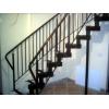Scara elicoidala cu balustrada din fier forjat  - Fier forj