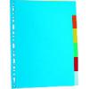 Separator plastic color 10 file