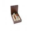 Set accesorii vin in cutie de lemn