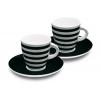 Set cesti farfurii cafea de doua piese din portelan - Cadour