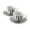 Set espresso din portelan din 4 piese - Cadouri Pentru Casa