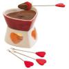 Set fondue in forma de inimioara - Cadouri Pentru Casa
