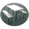 Set mobilier de gradina Kinder  - Mobilier De Gradina