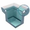 Sistem canal perimetral rebord - Piscine