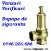 Supapa de siguranta vanzari supape verificari reglari - supa