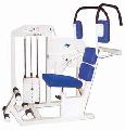 Aparat pentru abdomen superior cu sprijin la coate