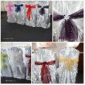 esarfe de scaun organza