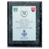 Tablou negru marmorat cu placa aluminiu - Tablouri Marmorate