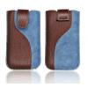 Toc slim telefon mobil Forcel Kora 2S pentru iPhone 4 blue