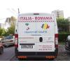 Transport colete spre nordul Italiei