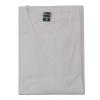 Tricou alb taiat baza gatului
