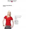 Tricou Classic V-neck de dama Stedman - Tricouri Stedman