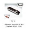 USB metalic cu accesorii din piele 512 Mb - 14 Gb - Usb
