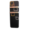 Uscatoare de prosoape patratele colorate fond negru 550 W -