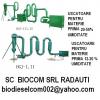 Uscatoare materie prima brichete - Peleti