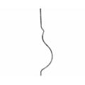 Montant curbat din fier forjat   A-03