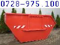 Transport gunoi moloz, container gunoi 0728975100