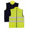 Vesta reflectorizanta cu 2 fete captuseala din fleece