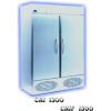 Vitrina frig verticala inox CRI 1300 Catering CRYSTAL - Vitr