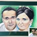 Portrete pastel