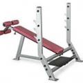 Banca olimpica declinat cu suport Body Solid