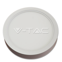 22W Panou LED Aparent Rotund &#8211; Alb Rece