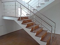 Balustrade inox