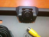 Camera incorporata suport pentru placuta inmatriculare