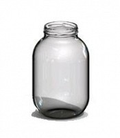 Borcane 3 Litri din sticla TO-100