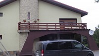 Balustrada exterioara din lemn Cernavoda