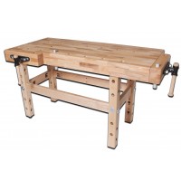 Banc de lemn pentru tamplarie scolari 1450x1450x500 mm Schoo