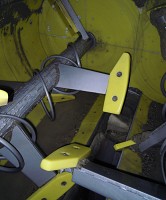 Blindaj din poliuretan pentru malaxor axial
