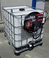CONTAINER IBC 1000 L CU POMPA 220 V